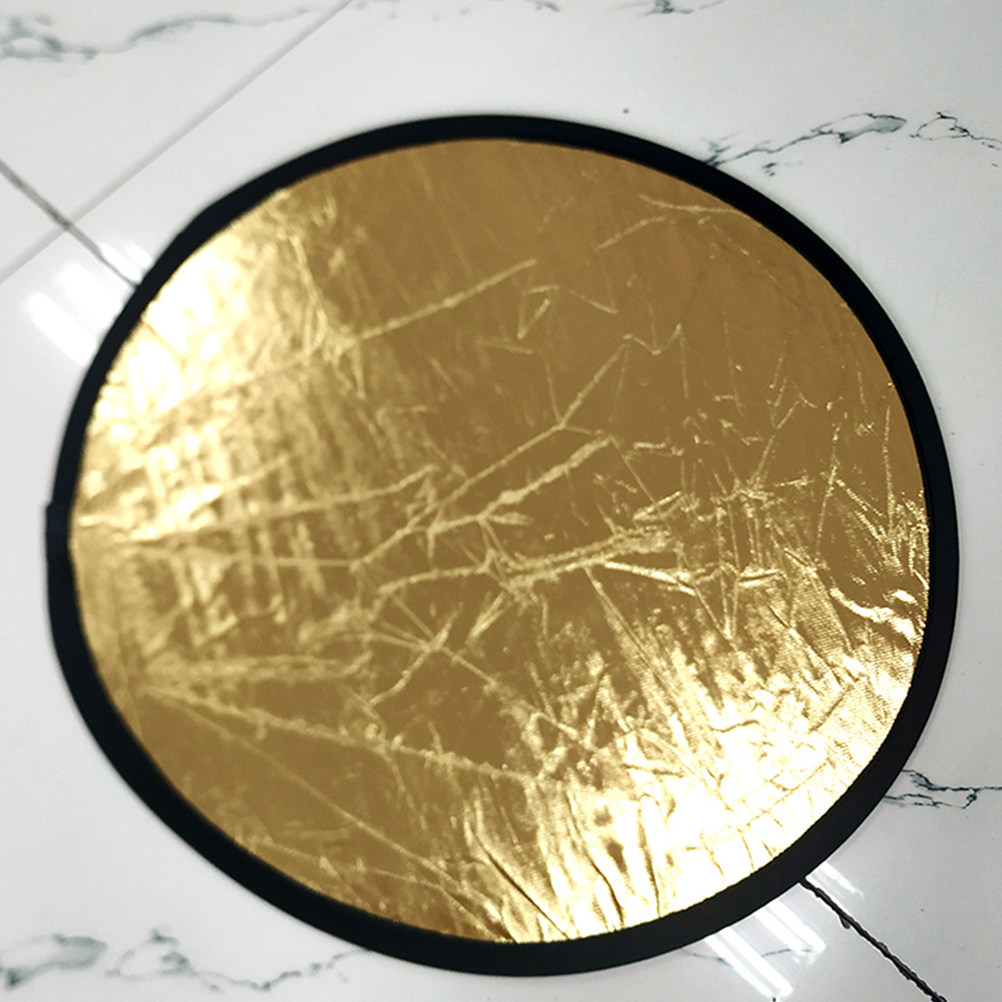 Reflector Disc Silver - 2 Peças Refletor Fotográfico de Tecido