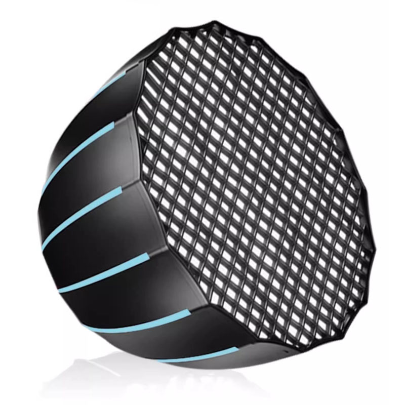 Photography Lighting Grid - Softbox de 90cm com Grid, Sombrinha