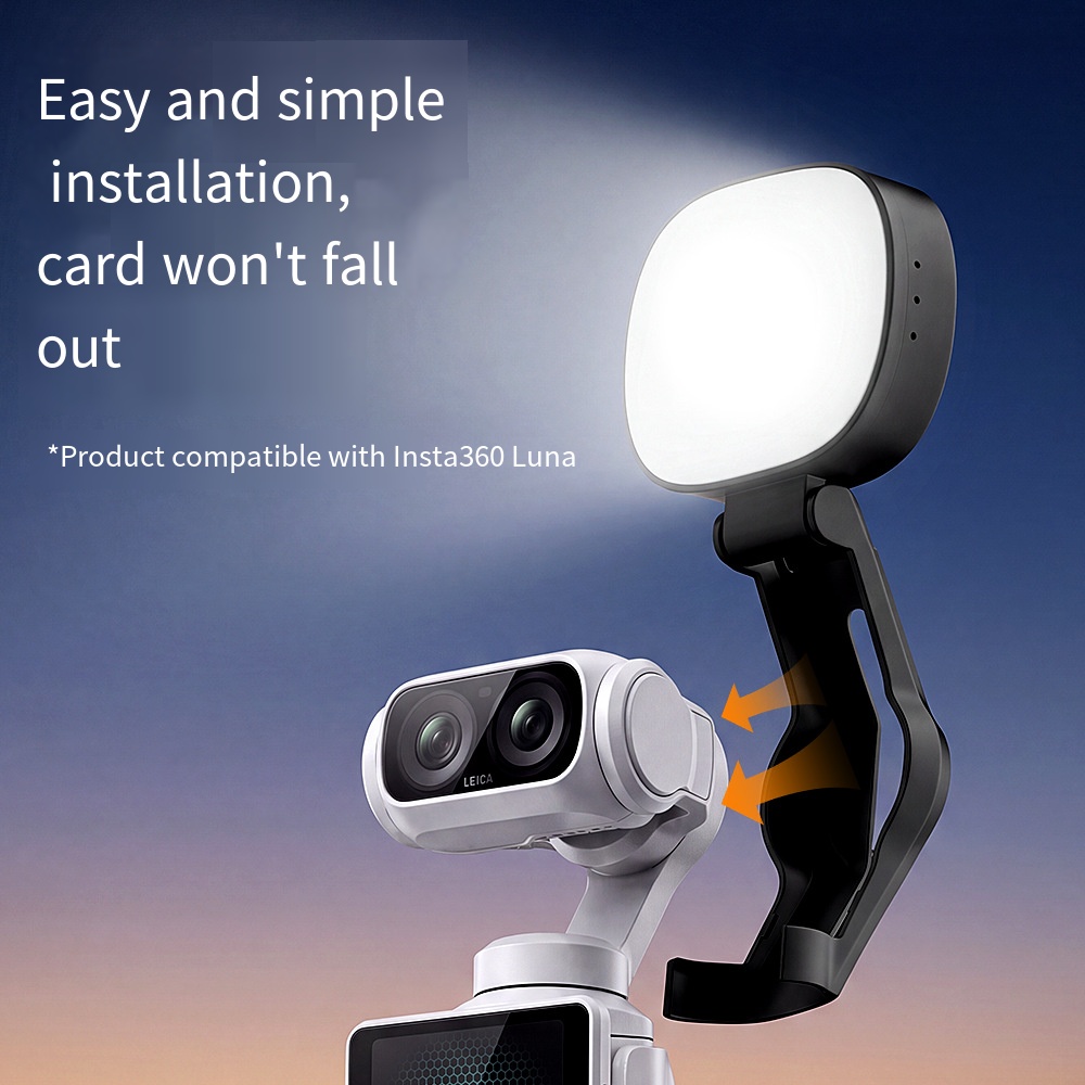 Photography Lighting Kit Portable - Luz de Preenchimento Portátil para Câmera