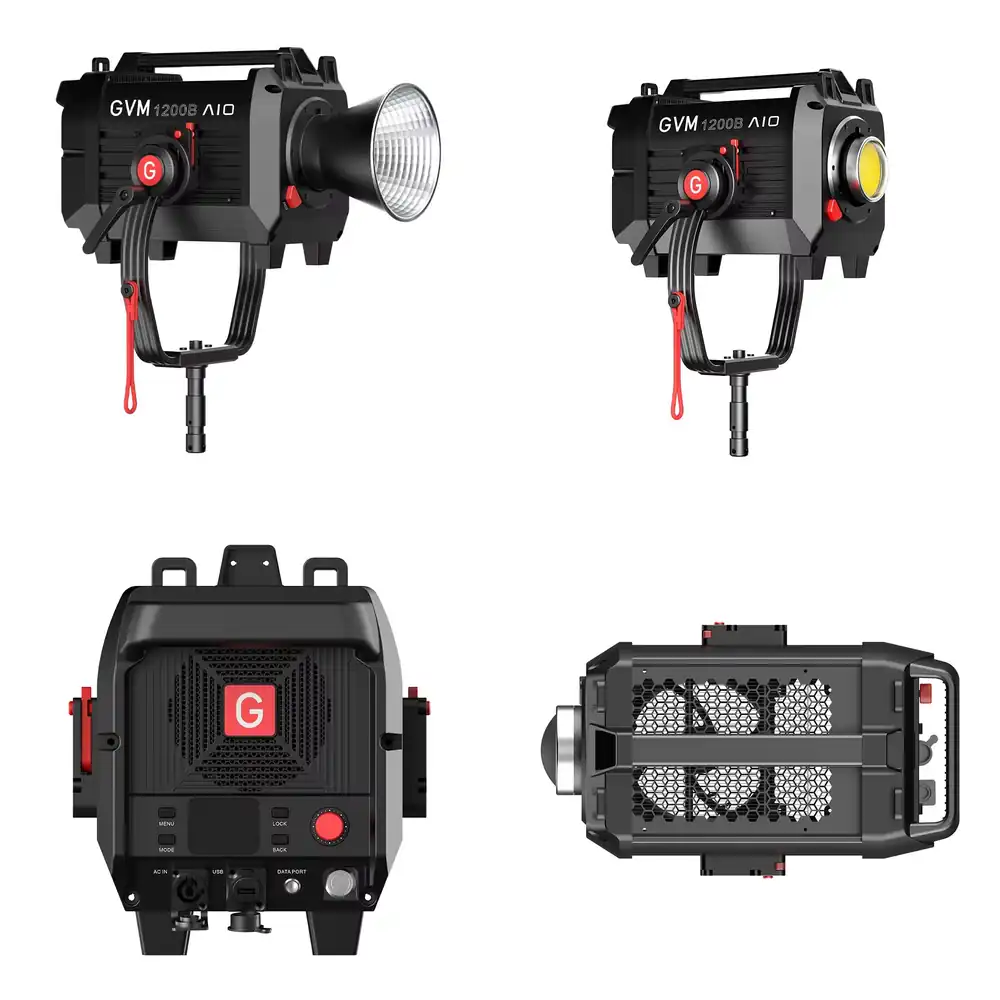 Photography Lighting Color - GVM SD1200B AIO 1200W Iluminador LED