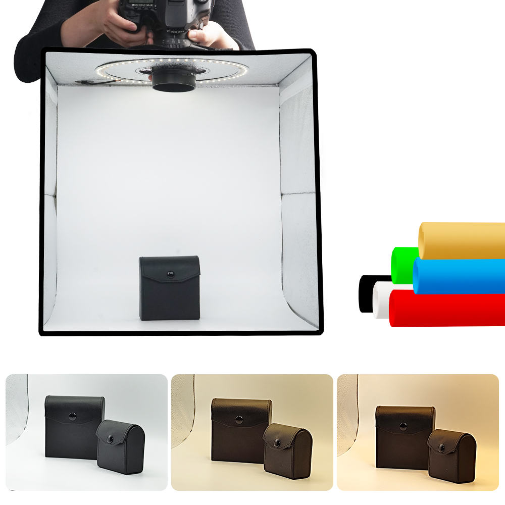 Photography Lighting Case - Lightdow regulável caixa de fotos led