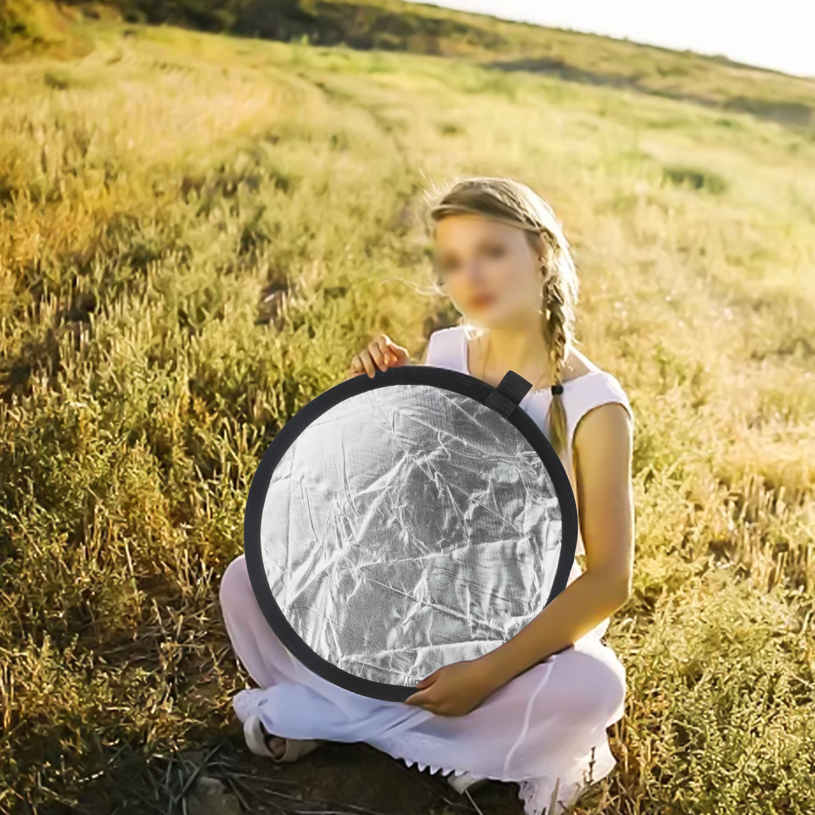 Reflector Disc Silver - Refletor Fotográfico Portátil 5 em 1