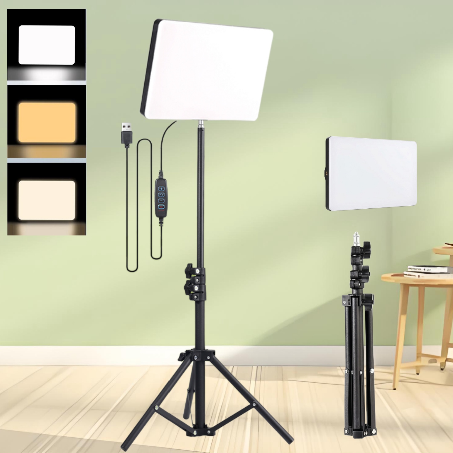 Photography Lighting For Portraits - Conjunto de Iluminação para Transmissão ao
