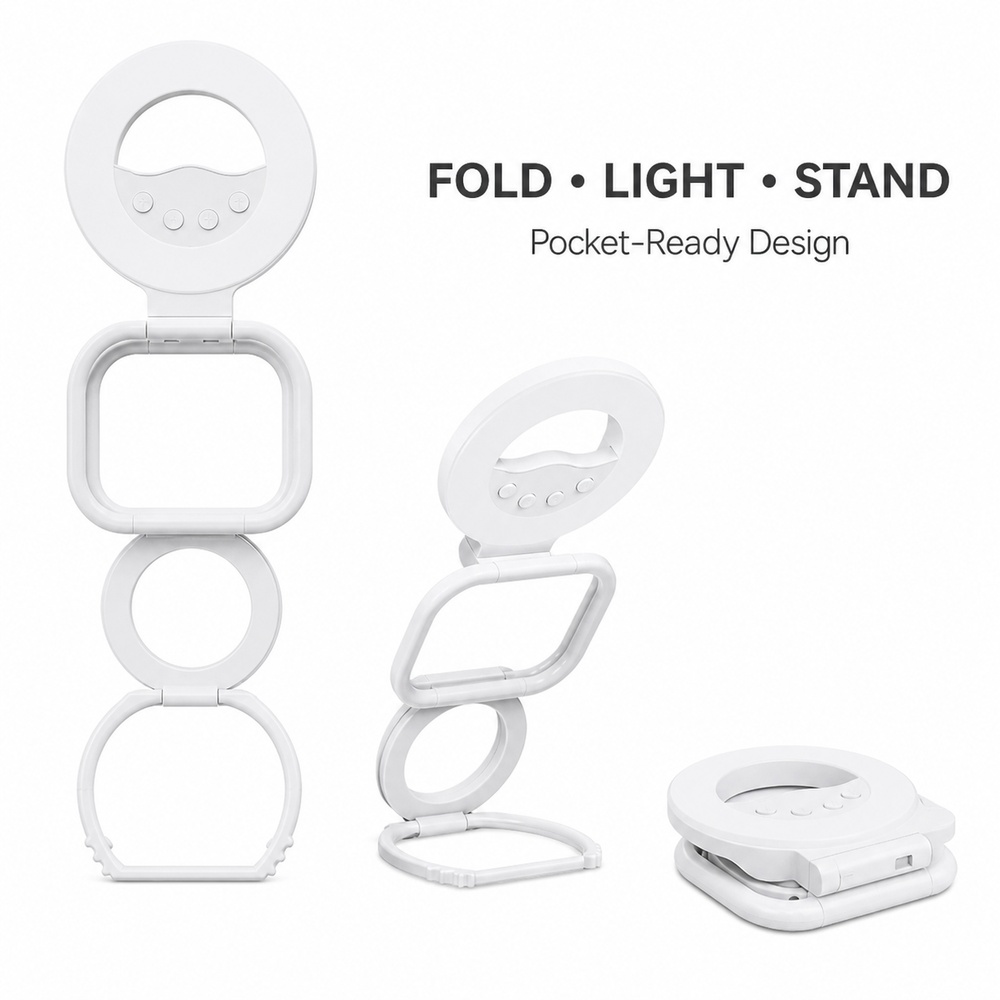 Photography Lighting Color - Suporte Dobrável Magnético para Celular com