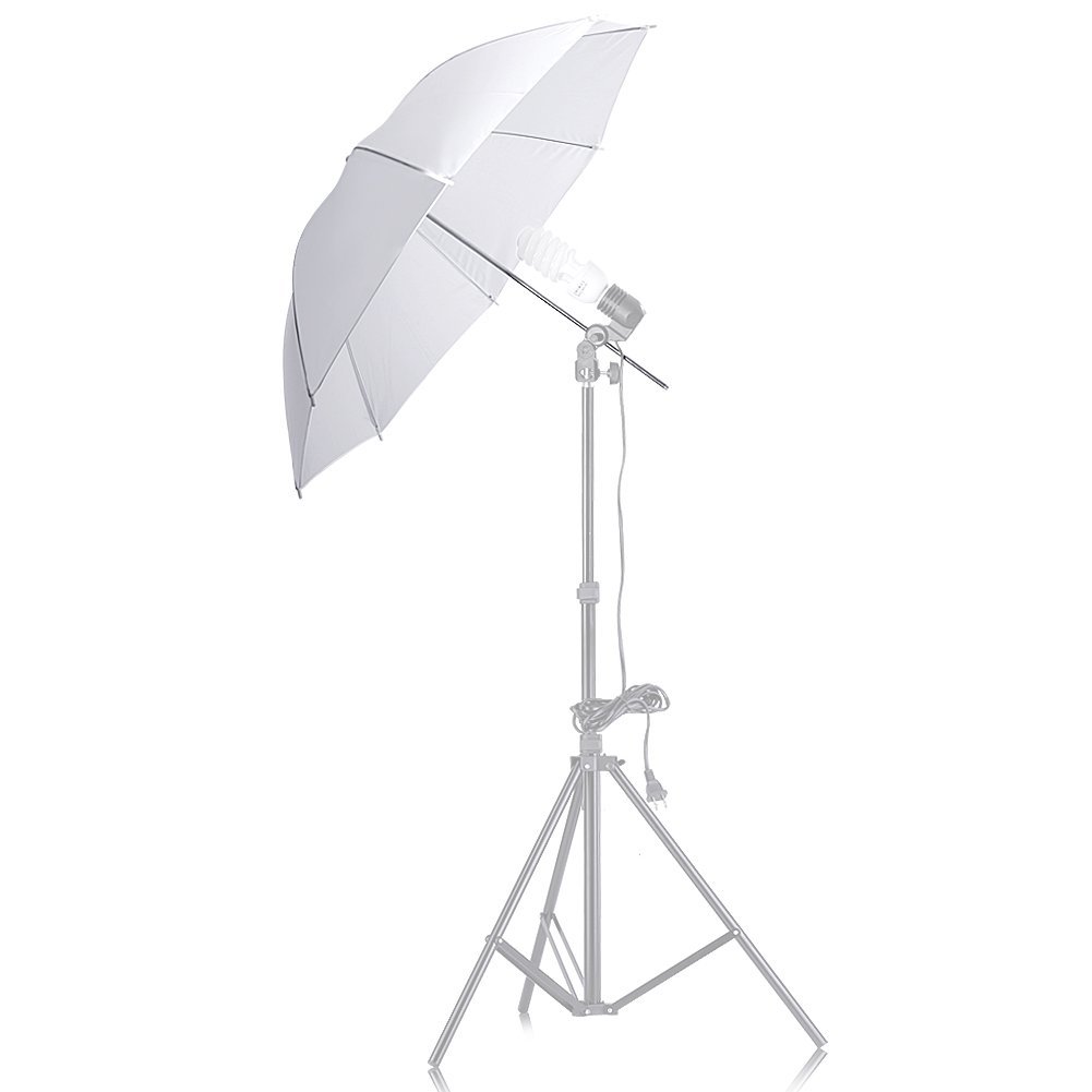 Difusor de luz portátil de 20  - Photography Lighting With Umbrella avaliação e preço
