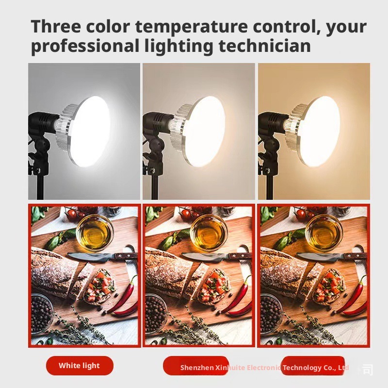 Luz LED Cogumelo para Fotograf - Photography Still Life Lighting avaliação e preço