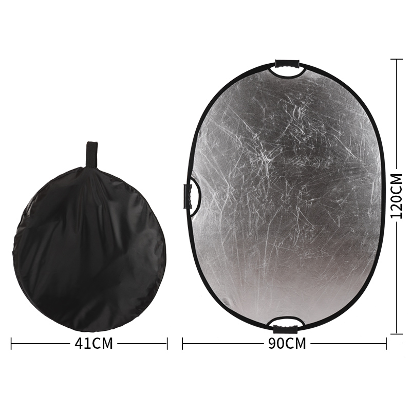 Refletor de luz oval multidisc - Photography Lighting Kit Portable avaliação e preço