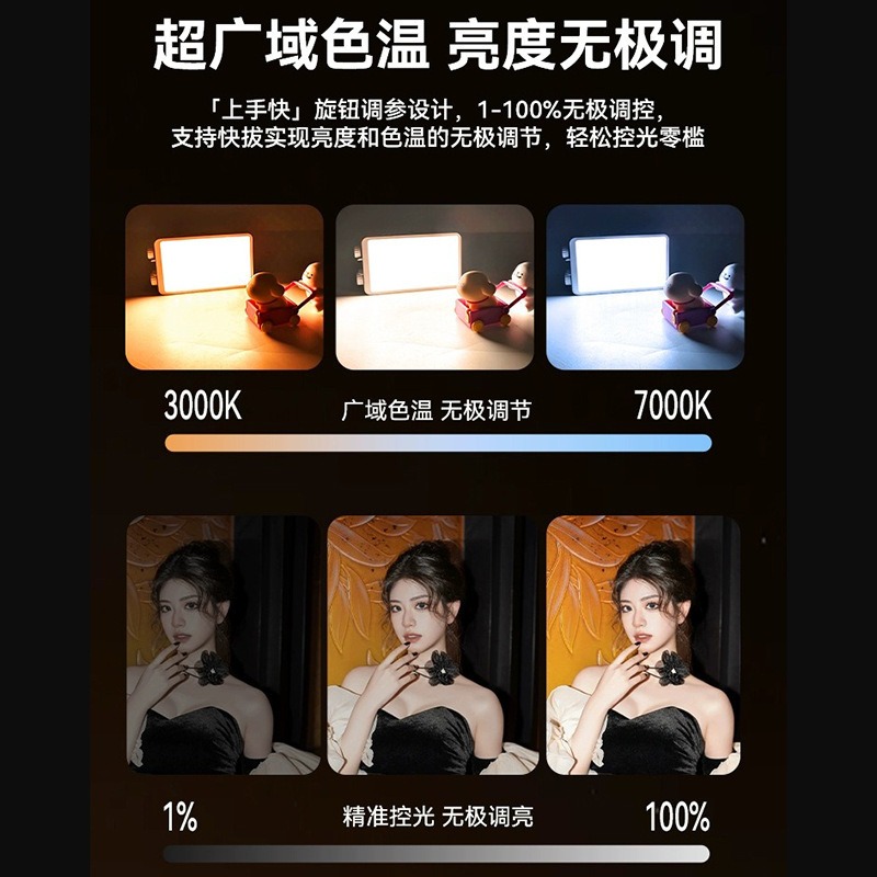 Luz de preenchimento RGB de 40 - Photography Lighting Color avaliação e preço