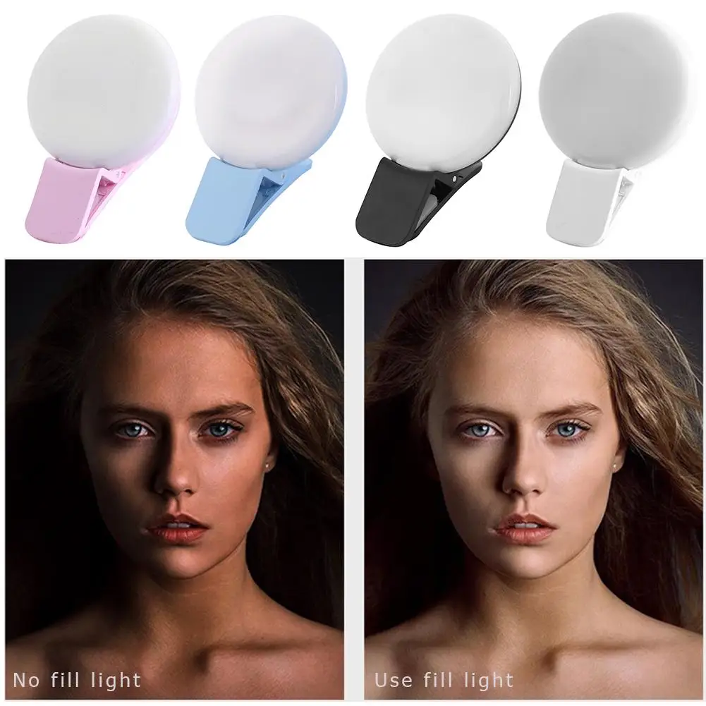 Anel de luz led para selfie, p - Photography Lighting Products avaliação e preço
