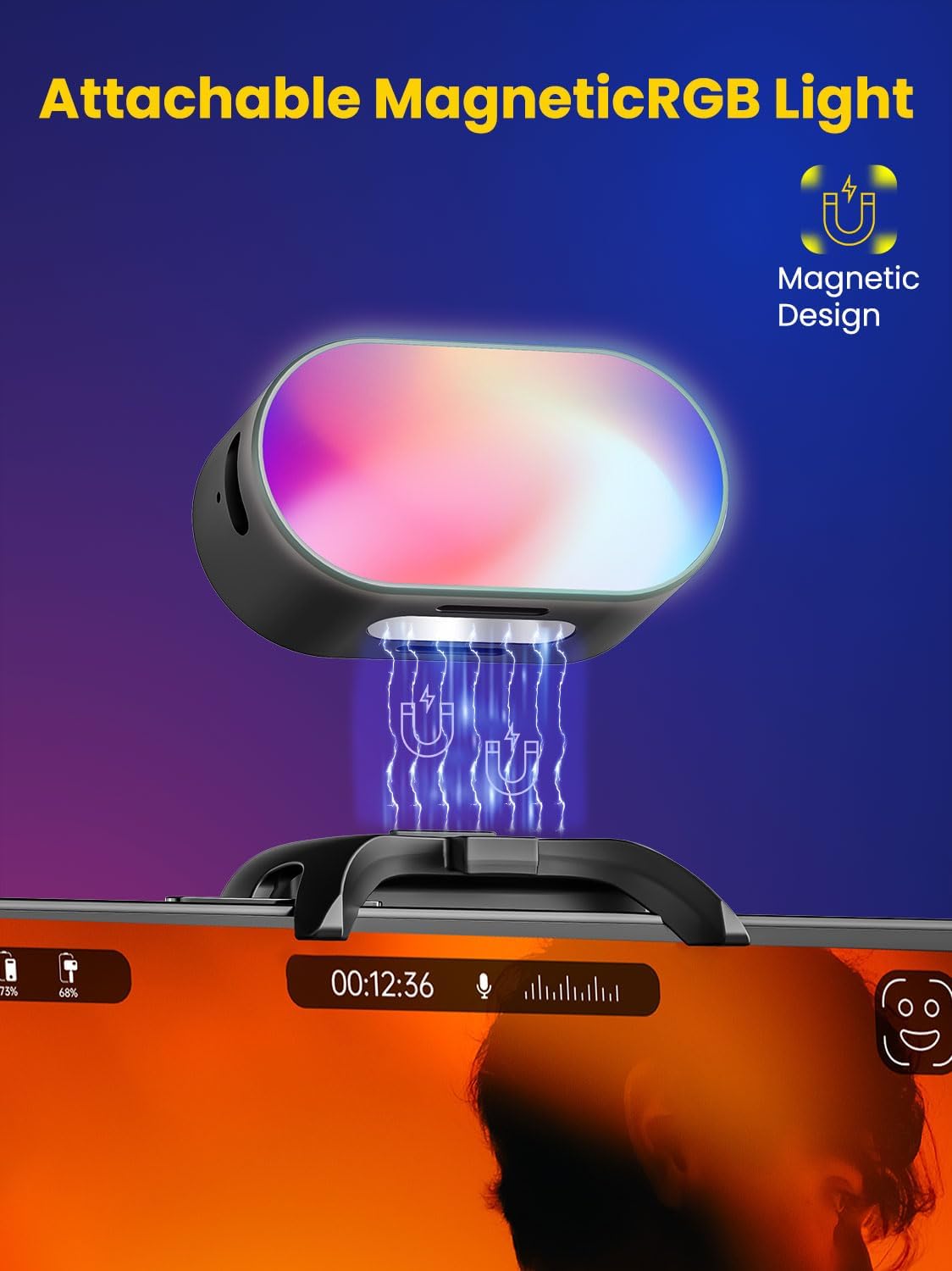 Aochuan mini rgb luz de preenc - Photography Lighting Color avaliação e preço