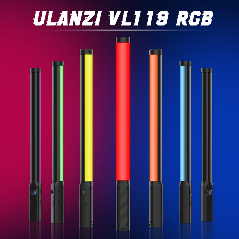 Ulanzi VL119 portátil RGB colo - Photography Lighting System avaliação e preço