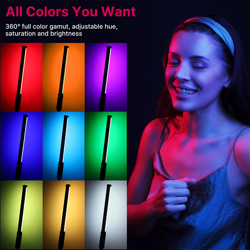 Ulanzi VL119 portátil RGB colo - Photography Lighting System avaliação e preço
