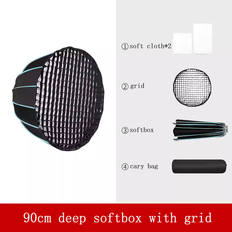 Softbox de 90cm com Grid, Somb - Photography Lighting Grid avaliação e preço