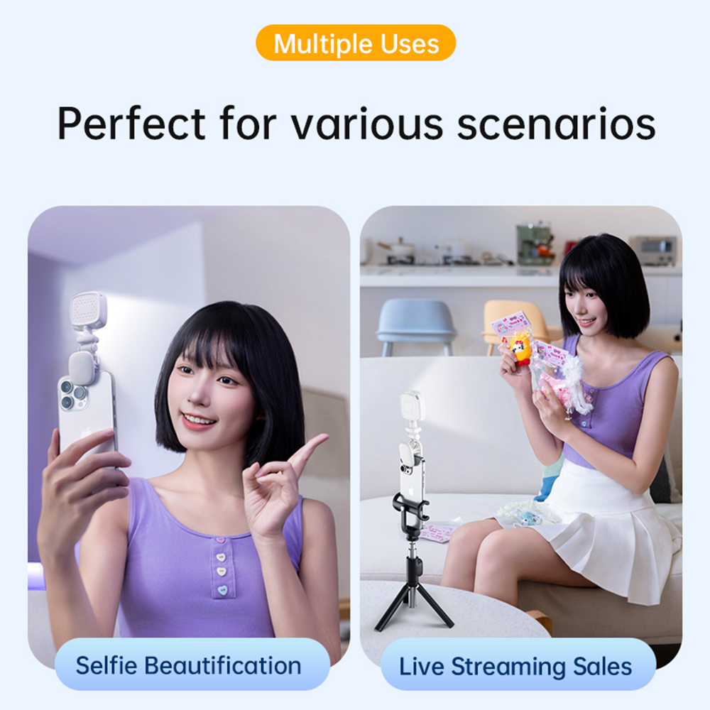 Portátil led selfie luz câmera - Photography Lighting Products avaliação e preço