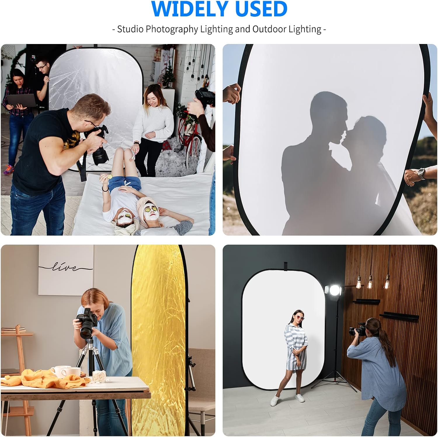 Refletor de Luz para Fotografi - Reflector Disc Silver avaliação e preço