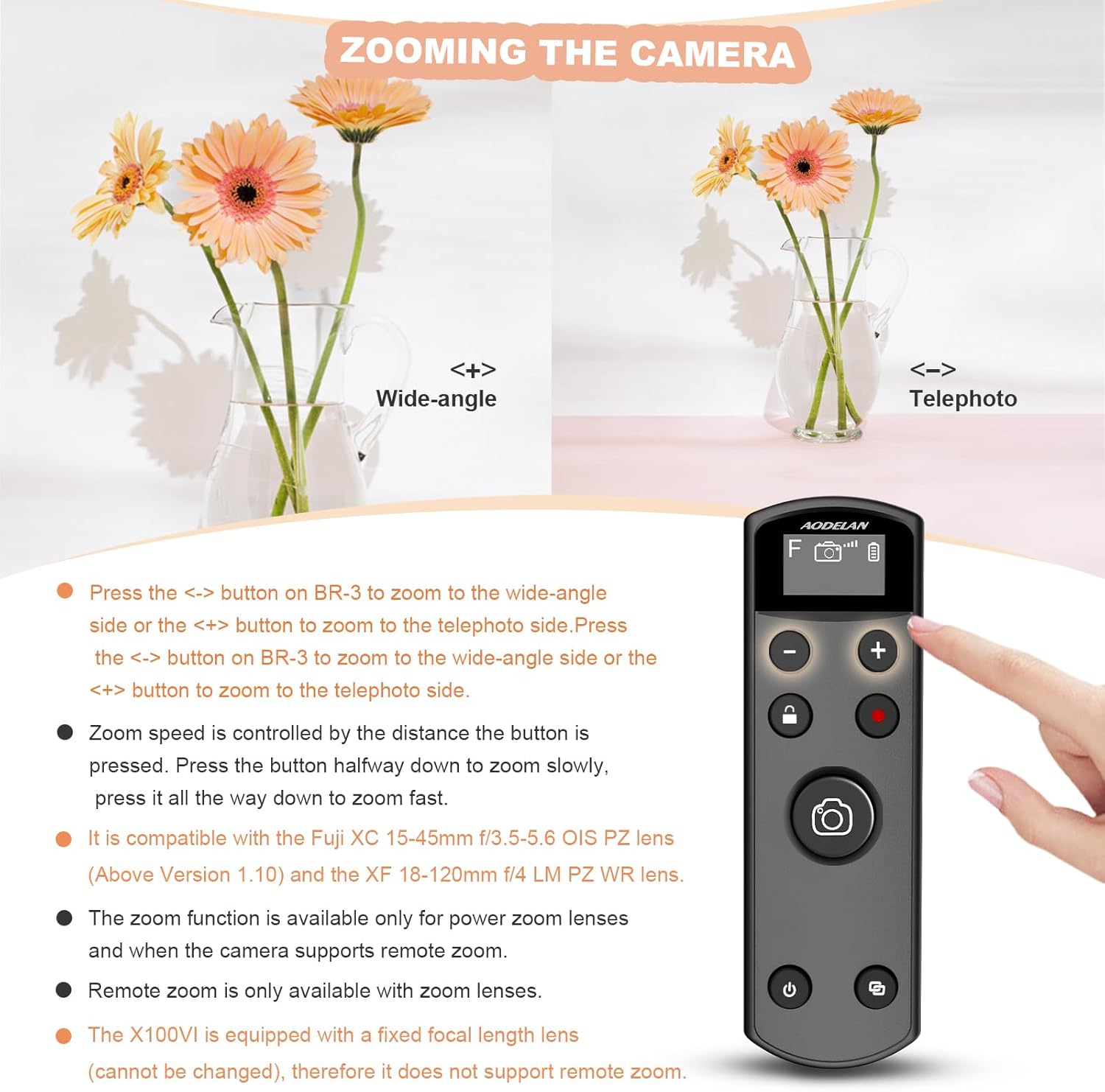 Controle remoto recarregável U - Fujifilm Camera X100Vi avaliação e preço