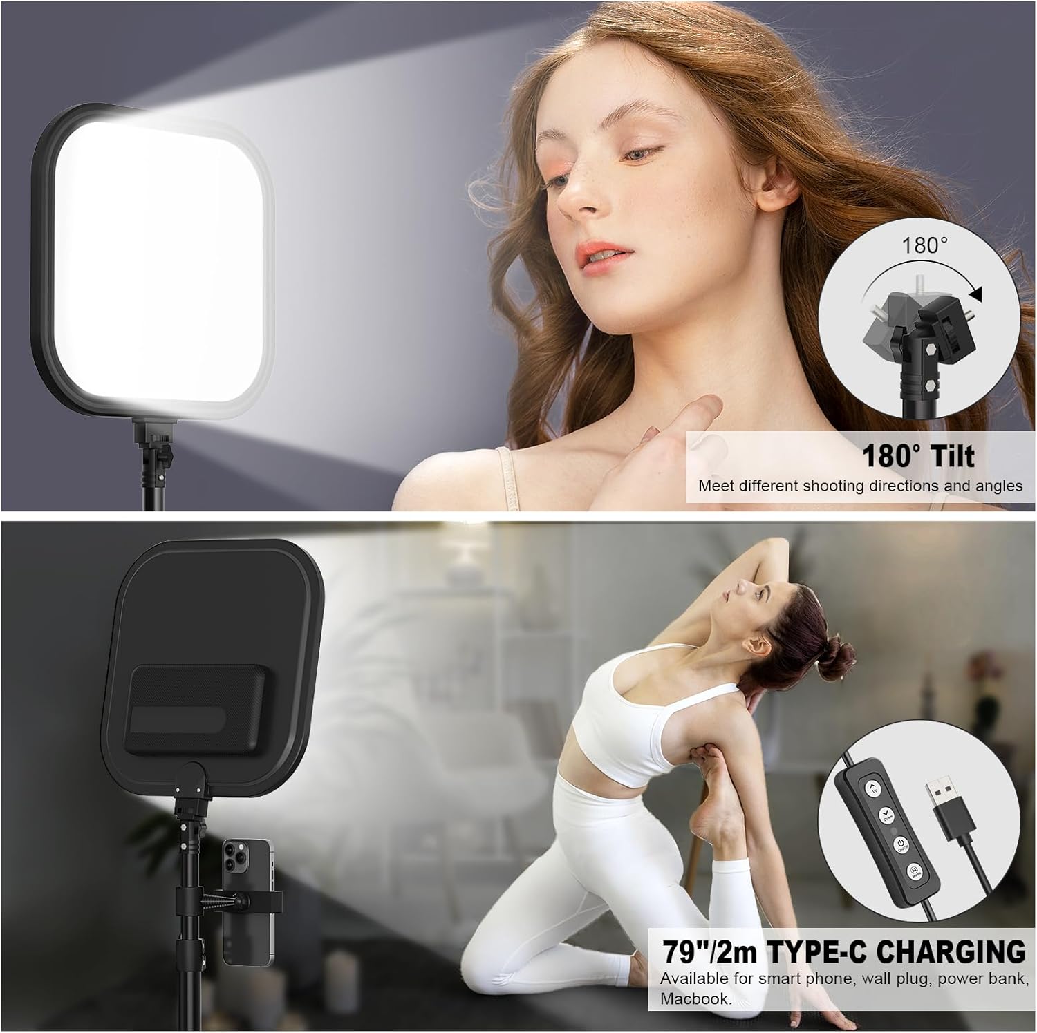 Kit de Luzes de Vídeo LED 2 em - Altson Photography Video Lighting Kit avaliação e preço