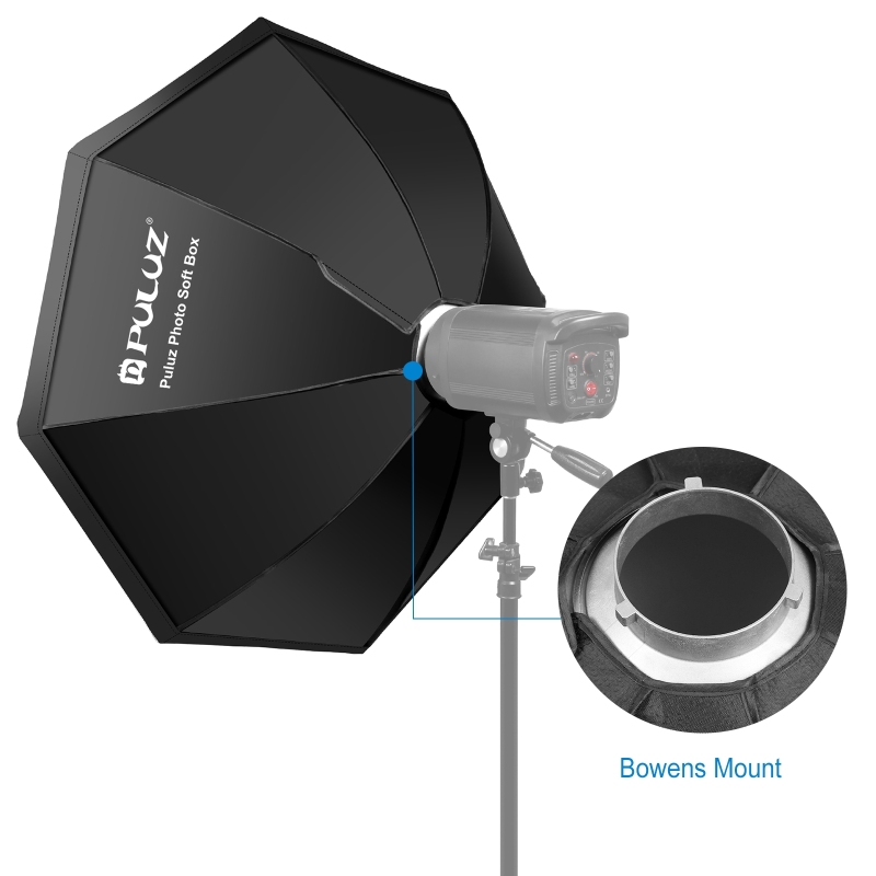 Puluz-softbox octagon para fot - Photography Lighting With Flash avaliação e preço