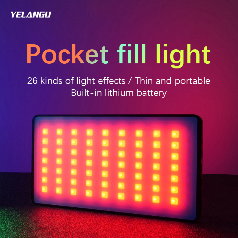 Yelangu rgb led luz de vídeo w - Photography Lighting With Umbrella avaliação e preço