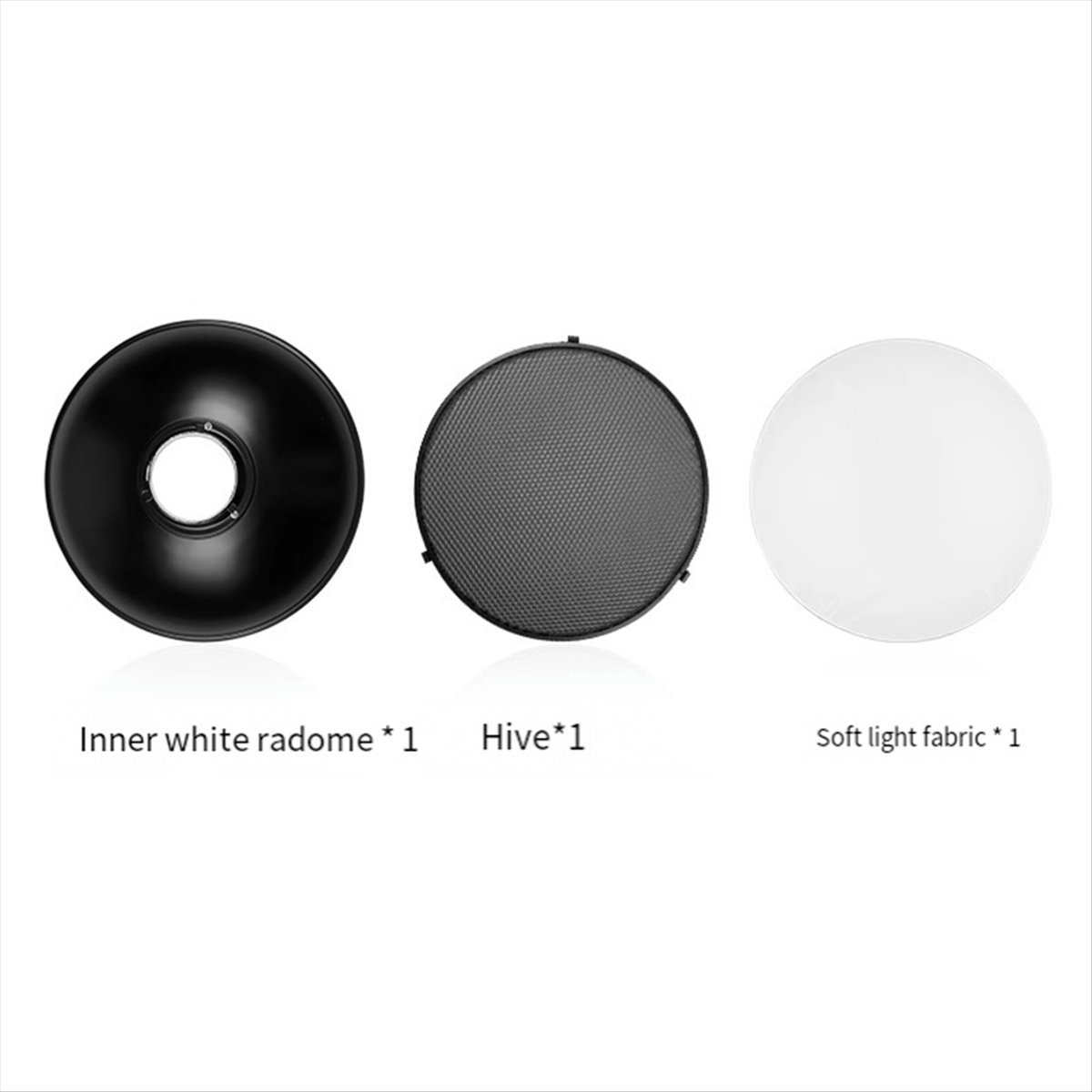 N05R Refletor Beauty Dish de 3 - Photography Lighting Grid avaliação e preço