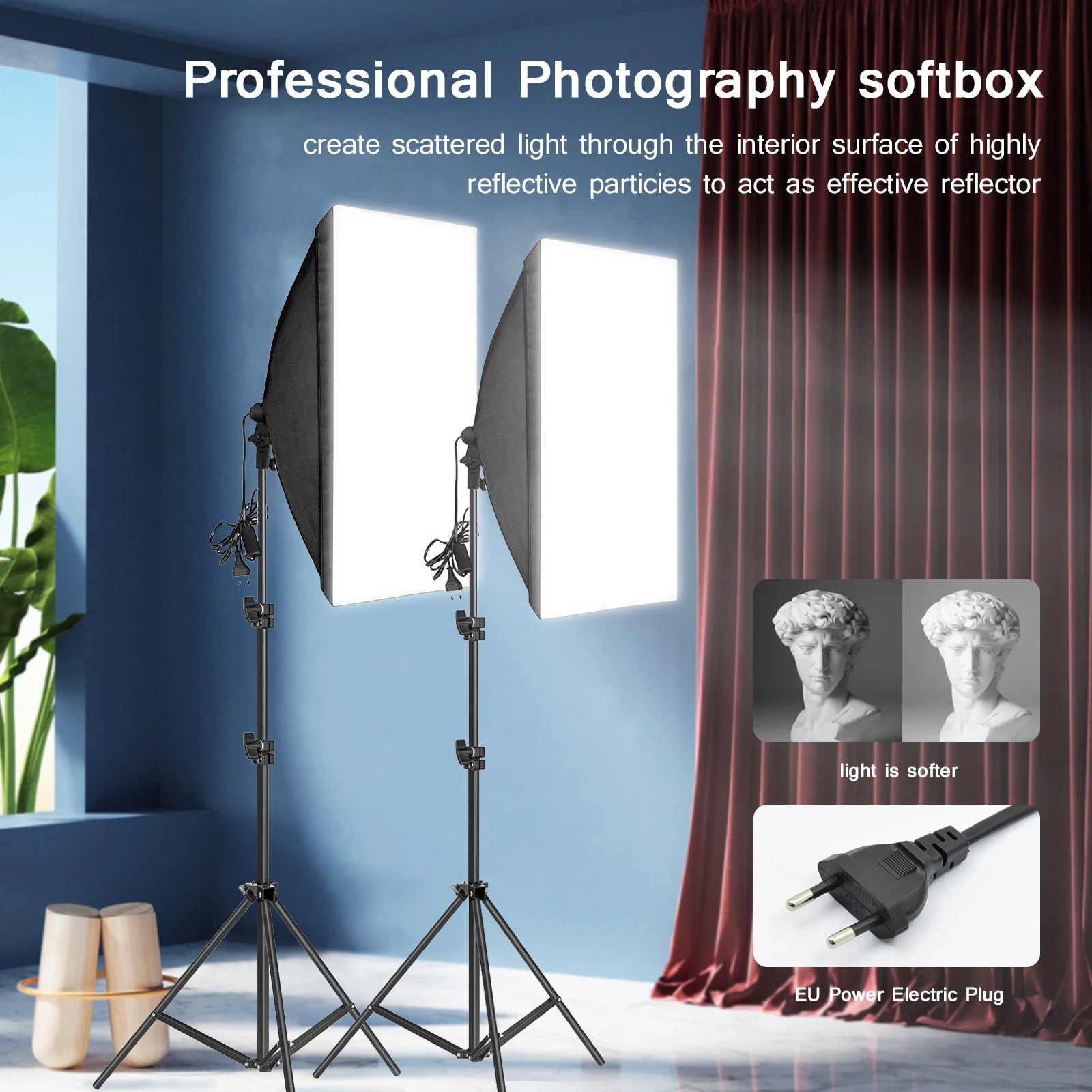 Fotografia profissional softbo - Photography Lighting System avaliação e preço