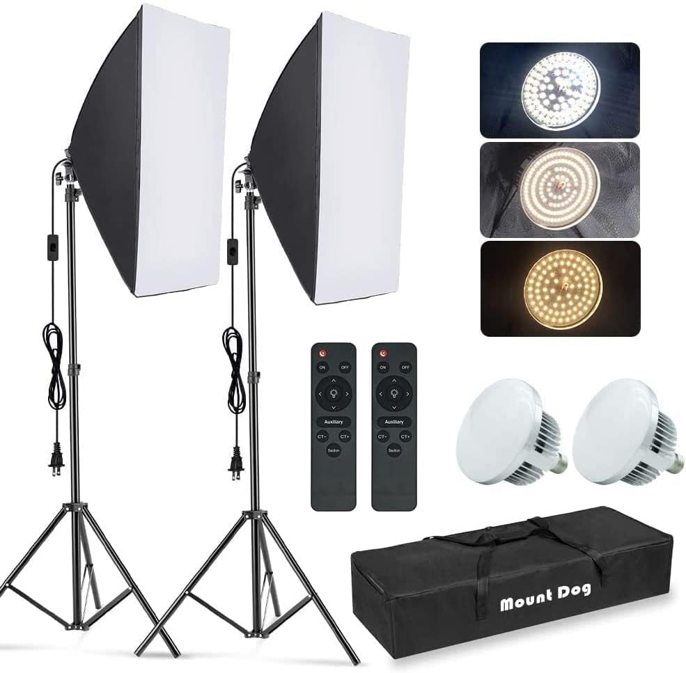 Kit de Iluminação Softbox para - Photography Lighting For Portraits avaliação e preço