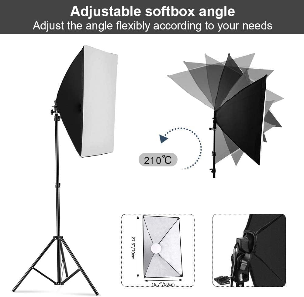 Kit de Iluminação Softbox para - Photography Lighting For Portraits avaliação e preço