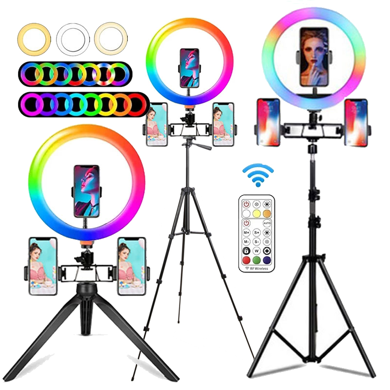 Anel de Luz RGB de 10 Polegada - Photography Lighting With Umbrella avaliação e preço