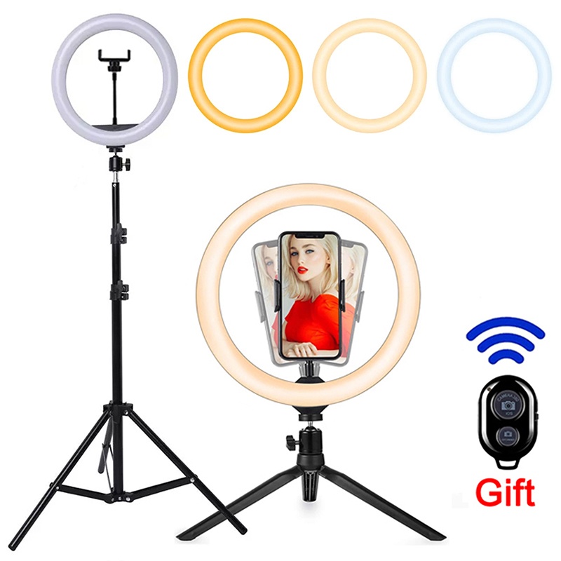 Luz de Anel LED para Selfie 16 - Photography Lighting System avaliação e preço
