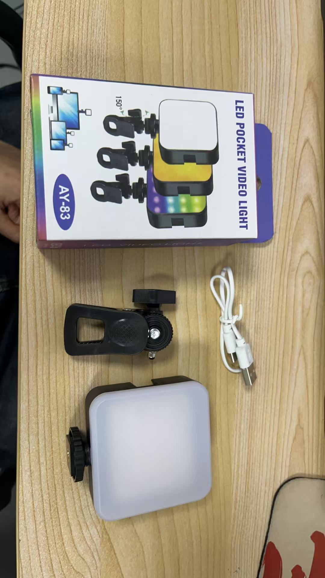 Luz de bolso RGB para fotograf - Photography Lighting Color avaliação e preço