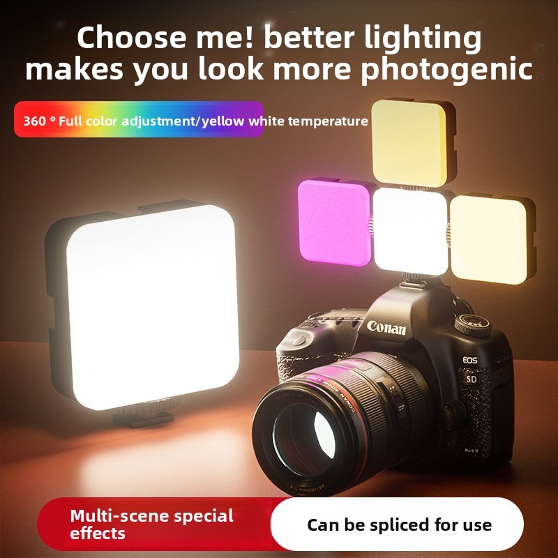 Luz de bolso RGB para fotograf - Photography Lighting Color avaliação e preço