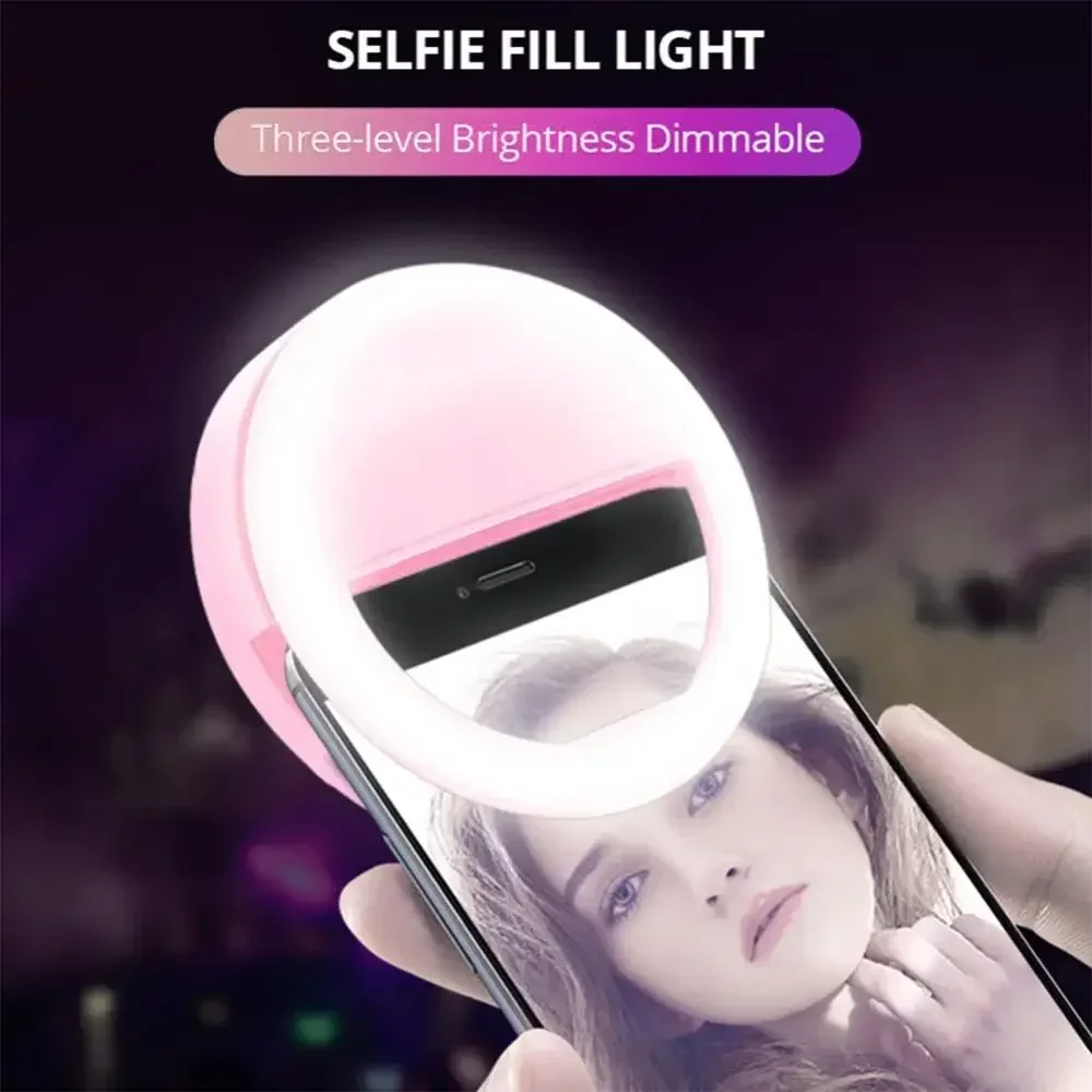 Anel de luz led para selfie, l - Photography Lighting Products avaliação e preço