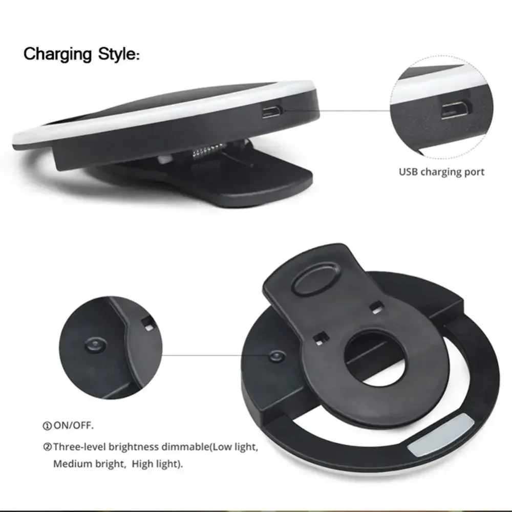 Anel de luz led para selfie, l - Photography Lighting Products avaliação e preço
