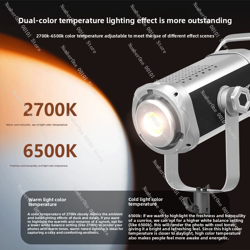Luz de Fotografia COB de 300W  - Photography Lighting For Portraits avaliação e preço