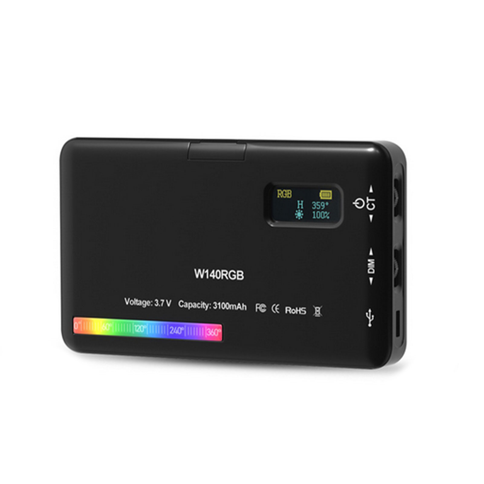 Modos RGB Mini Spotlight Luz d - Photography Lighting Color avaliação e preço
