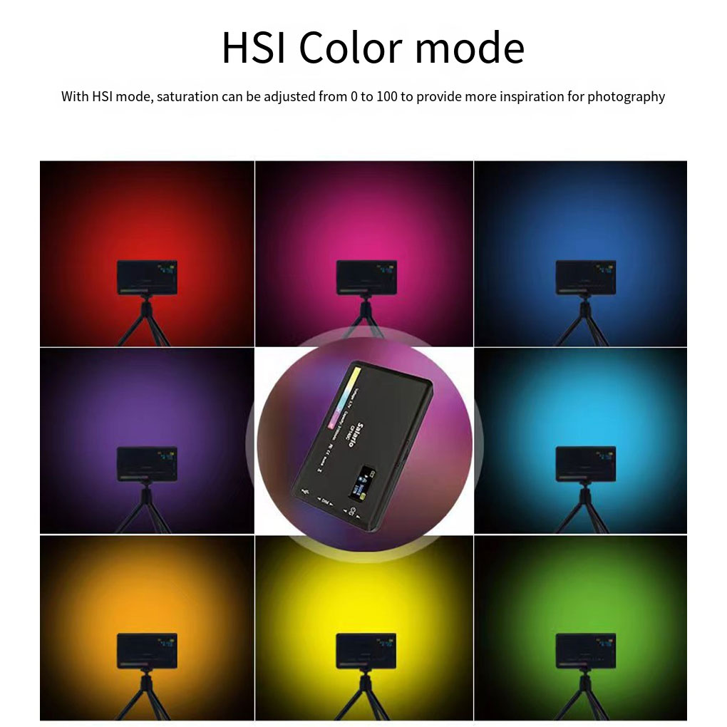 Modos RGB Mini Spotlight Luz d - Photography Lighting Color avaliação e preço