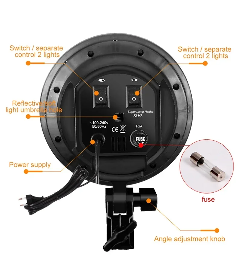 Kit de Iluminação para Estúdio - Photography Lighting For Portraits avaliação e preço