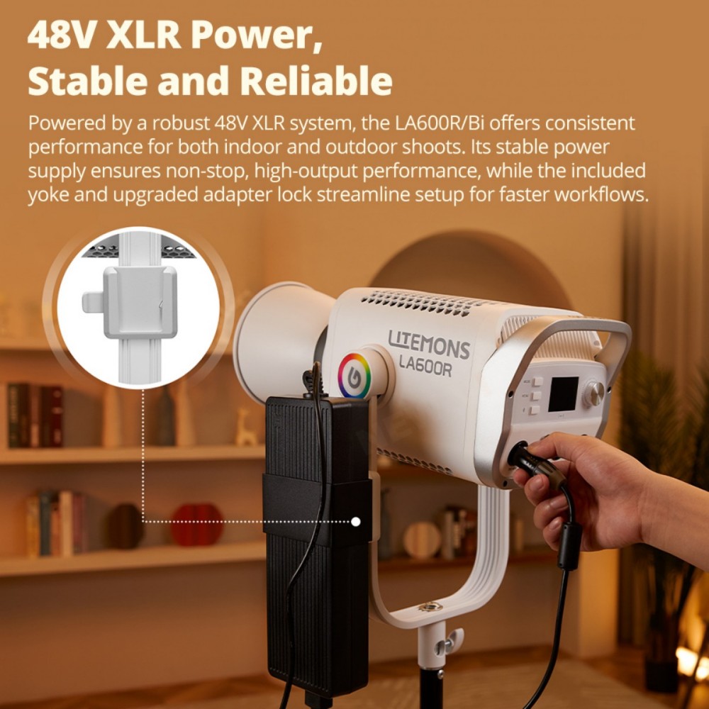 Luz LED Godox LITEMONS LA600Bi - Photography Lighting For Portraits avaliação e preço