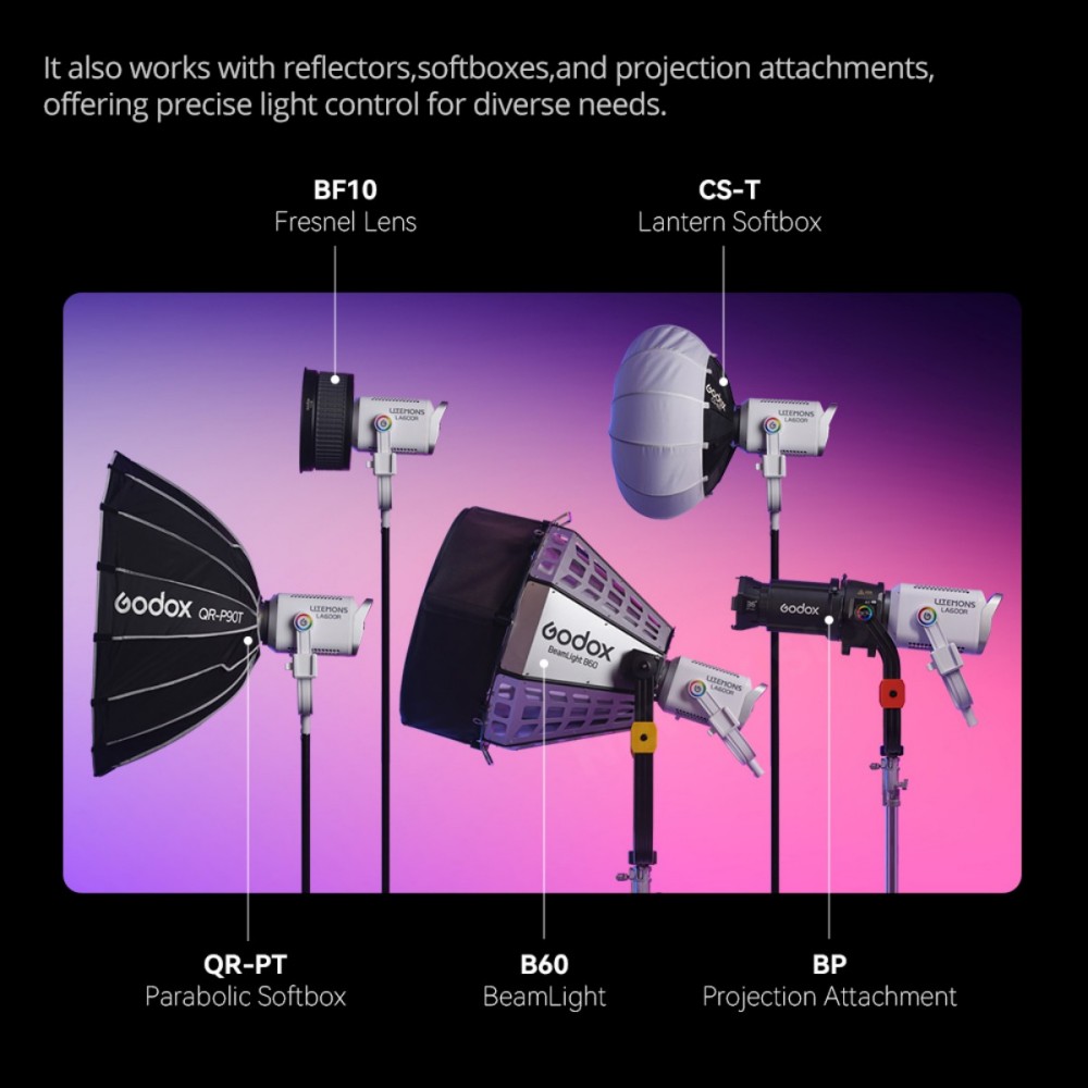 Luz LED Godox LITEMONS LA600Bi - Photography Lighting For Portraits avaliação e preço