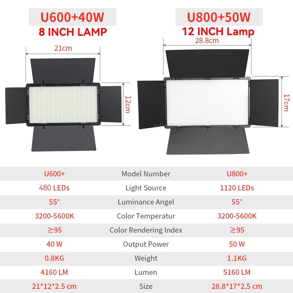 LED Photo Studio Video Light,  - Photography Lighting System avaliação e preço